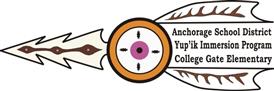 Anchorage School District Yup'ik Immersion Program College Gate Elementary Logo